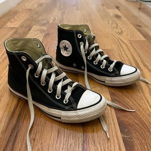 Converse Chuck Taylor All Stars / High Top Sneakers (black size 7 women’s)